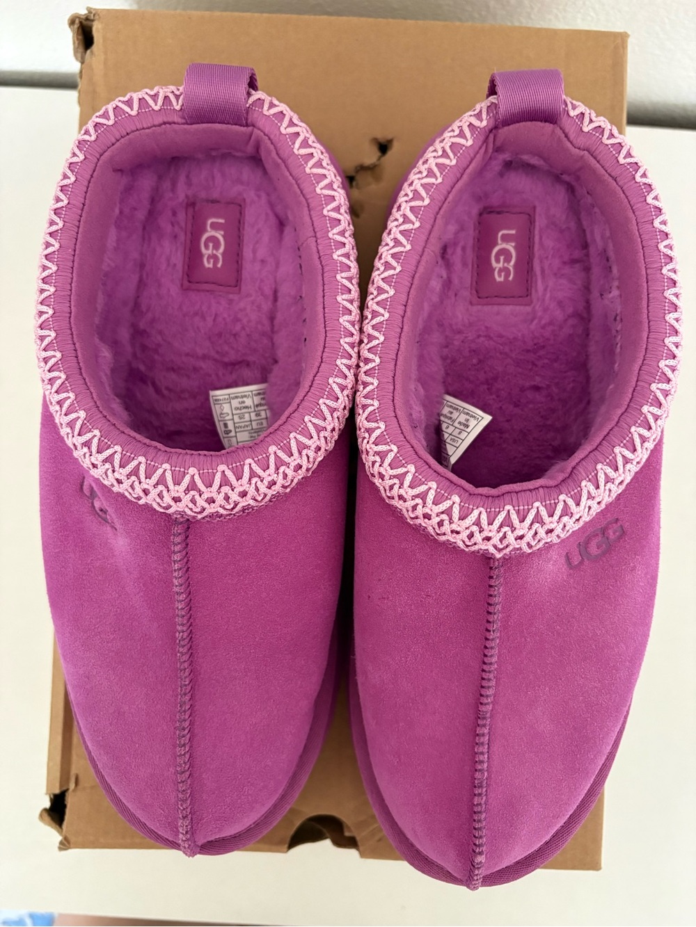 NWT UGG Tazz Platform Slipper Clogs - Purple Ruby- Size 8 - Picture 8 of 15